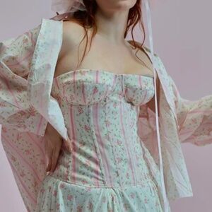 SOLD BNWT Selkie Pillow Fight Bustier Corset